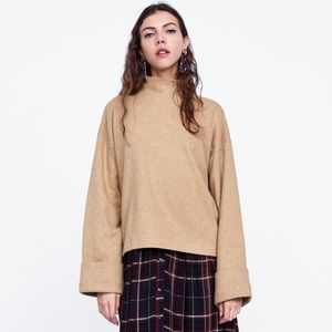 Zara oversized soft feel shirt